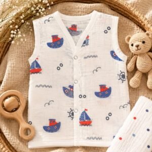 Muslin Button Jabla