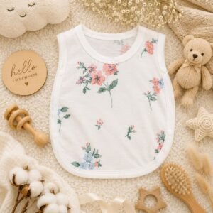 Newborn Side Button Onesie