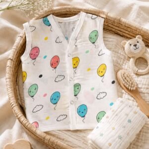 Muslin Button Jabla