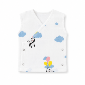 Panda Dreams Side Button Cotton Jabla 🐼☁️