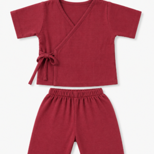 ❤️ Berry Blush Kimono Cotton Co-ord Set