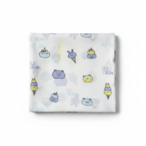 Scoops & Smiles Cotton Cradle Cloth