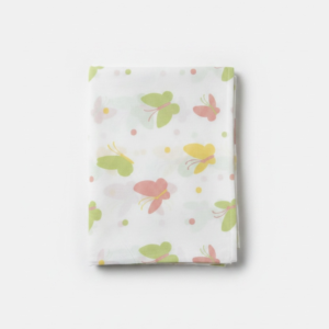 Butterfly Bloom Cotton Cradle Cloth