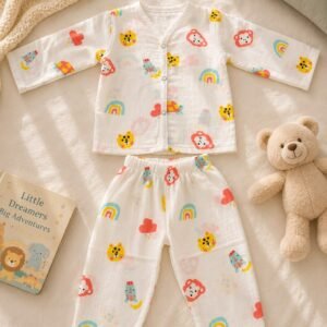 Muslin Night Suit (6-9M)