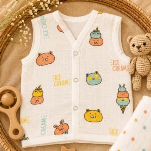 Muslin Button Jabla
