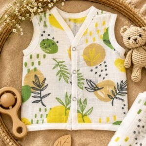 Muslin Button Jabla
