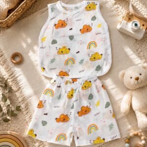 Muslin Boxy Co-ord Set