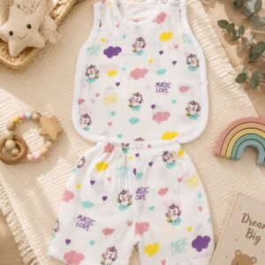 Muslin Boxy Co-ord Set